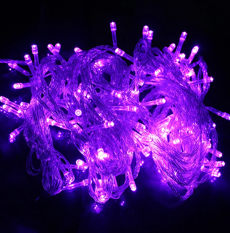 Водонепроницаемая гирлянда 10 м 100 светодиодов 220 В|christmas decorations|holiday christmasdecoration