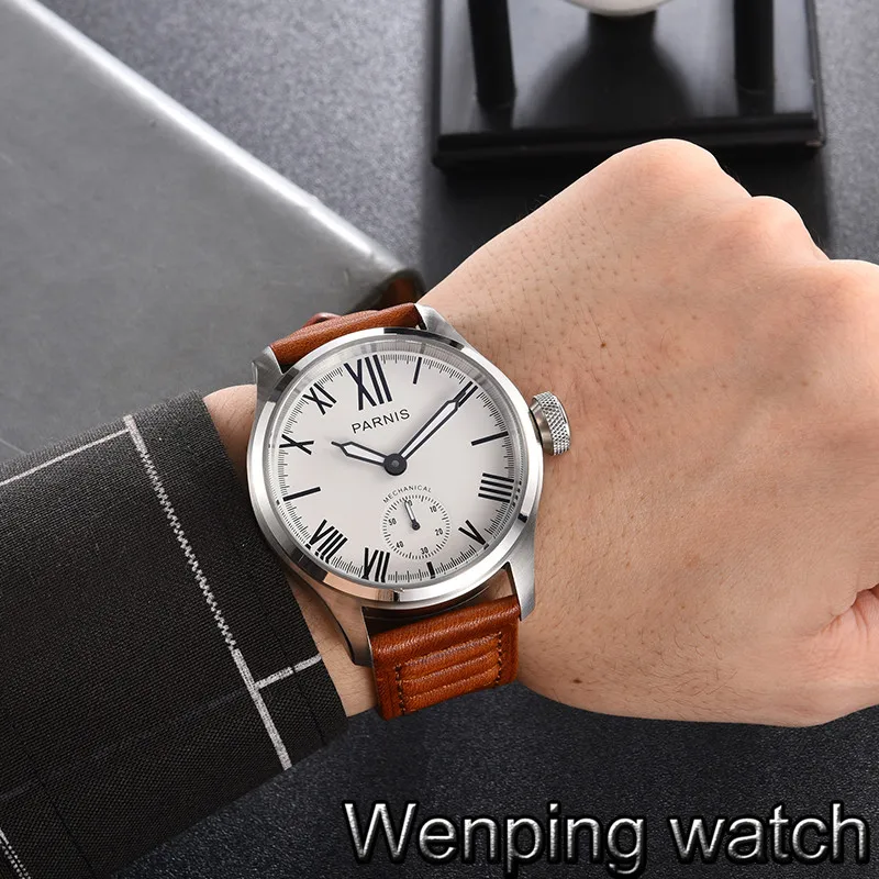 Часы наручные Parnis Мужские механические роскошные светящиеся водонепроницаемые