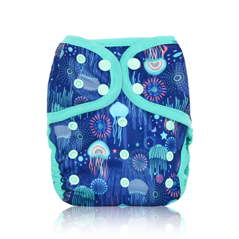 XS185 Miababy один размер тканевые подгузники, моющиеся и многоразовые, подходит для детей 3-15 кг - Цвет: XS185