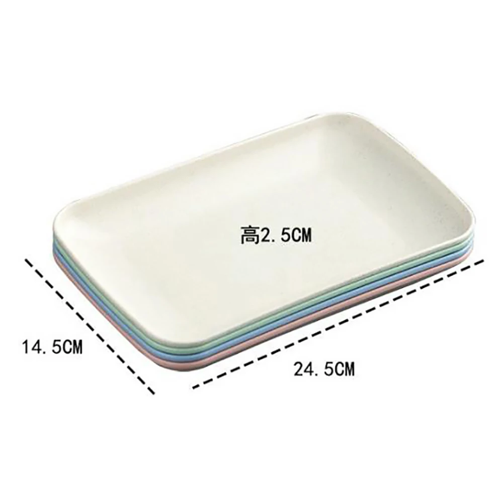 Тарелка для рисовой лапши 24 см прямоугольная специальная тарелка закусок в