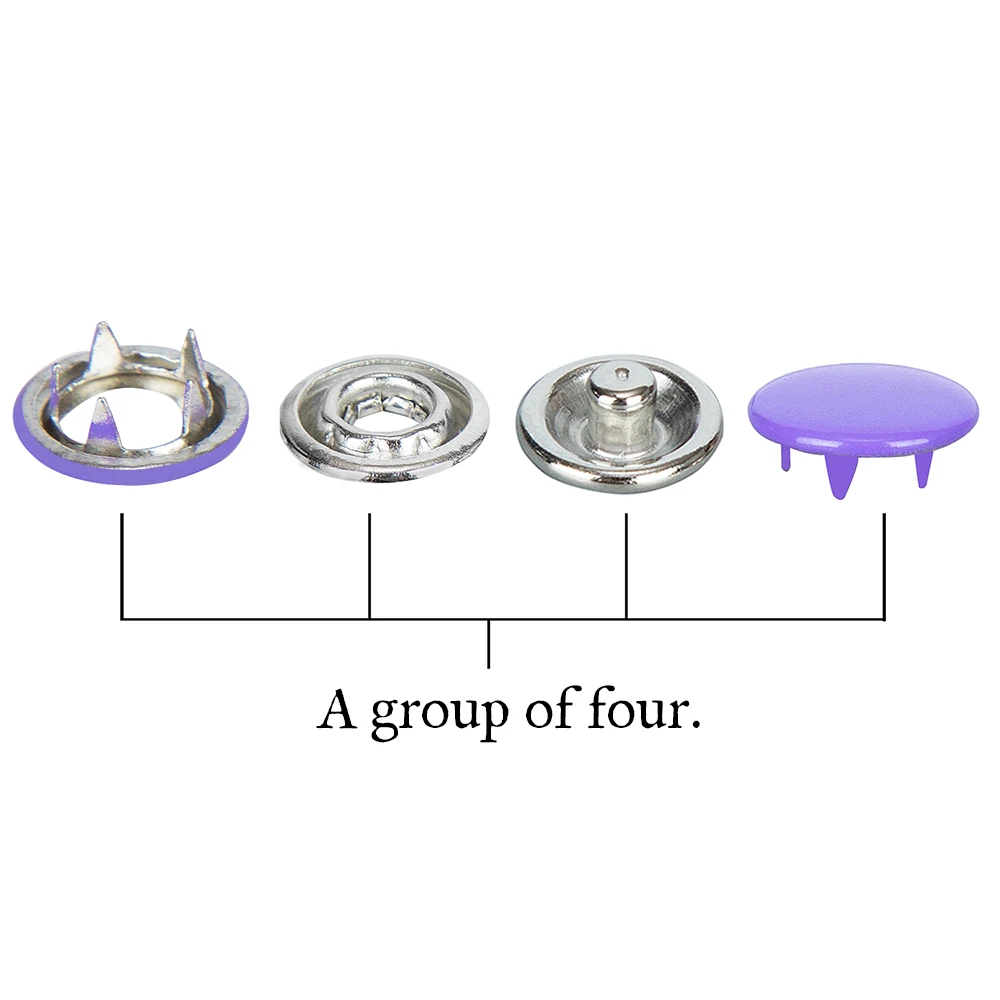 Металлические кнопки для шитья полые/Твердые 100 мм 200/9 5 шт.|Пуговицы| |