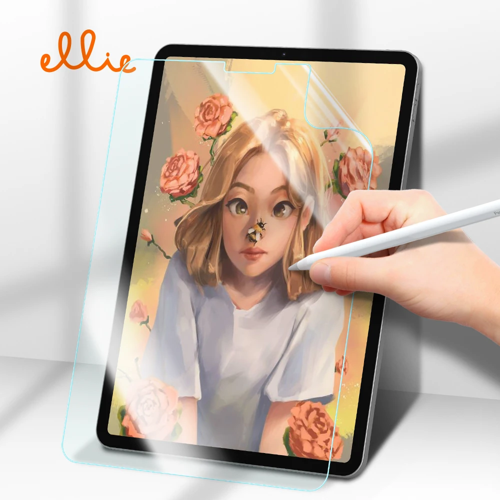 Как писать на бумаге Экран протектор для iPad Pro 11 12 9 2021 2020 бумага как матовая ПЭТ