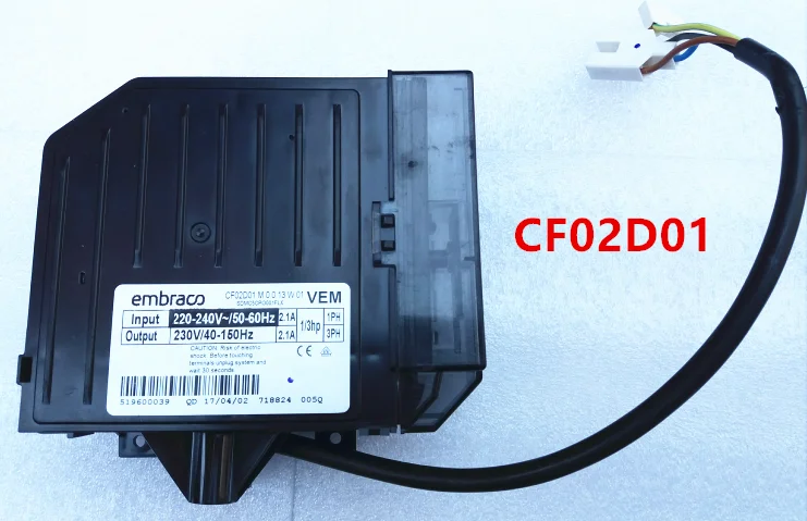 

good new for refrigerator computer board part CF02D01 VES 2456 frequency conversion board