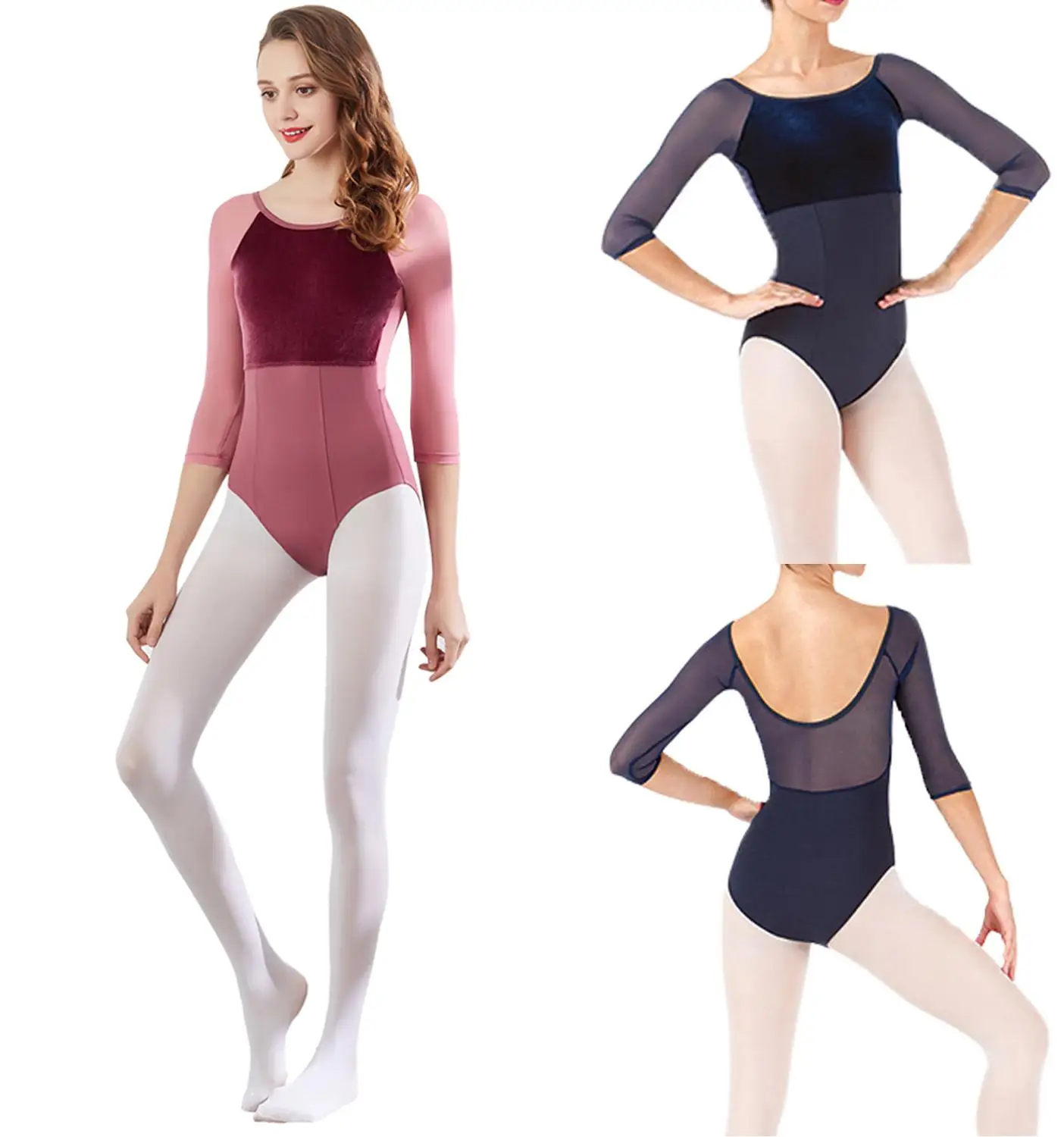 Купальник для балета гимнастический костюм девочек взрослых балетный купальник