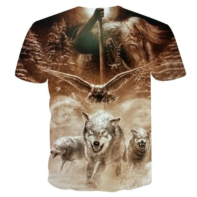 

BIANYILONG 2018 men t shirt 3D Wolf tshirt Funny t shirt Men Women t-shirt Autumn Summer Tee Short Sleeve Tops O-neck DropShip