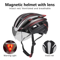 inbike bicycle helmet breathable mtb bike helmet safety bicycle equipment for man cycling sport led light cycling helmet
