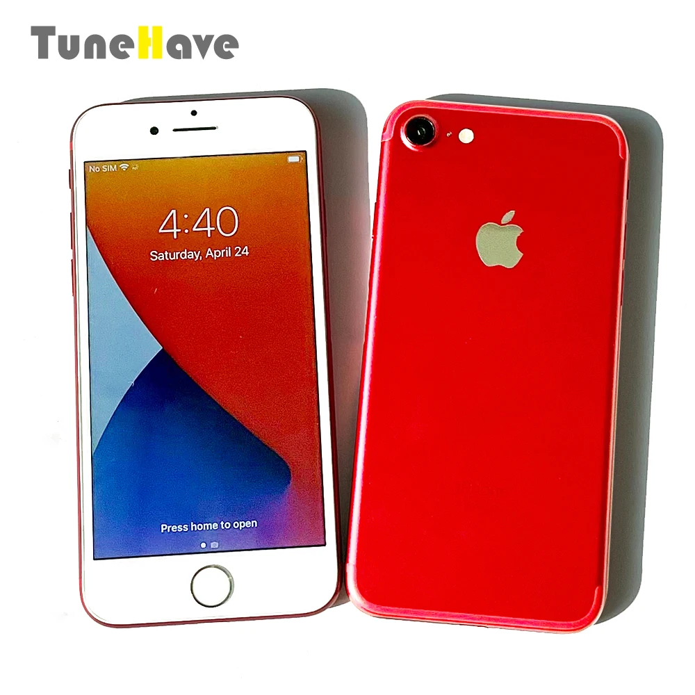 Оригинальный Apple iPhone 7 и plus 4G LTE IOS камера 12 МП сканер отпечатка пальца 32 ГБ/128 ГБ/256