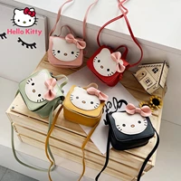 hello kitty fashion cute cartoon messenger bag simple and comfortable waterproof childrens one shoulder handbag