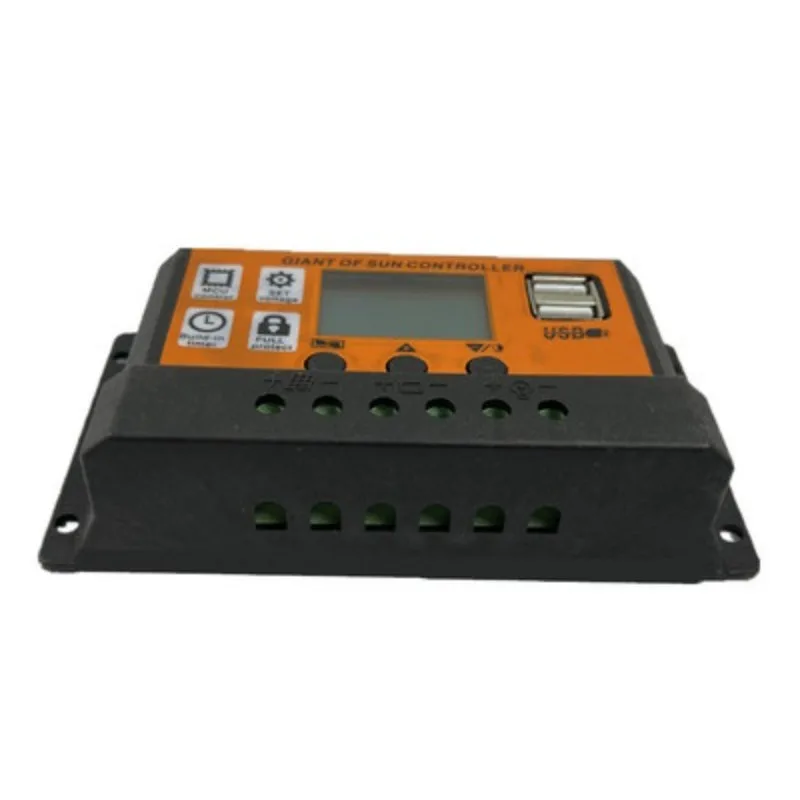 Solar Controller Lithium Battery Regulator 10a100amppt Dual Usb Charging Mobile Phone | Инструменты