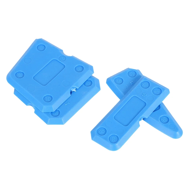 

Caulking Tool Kit 4pcs Grout Remover Silicone Sealer Scraper blue
