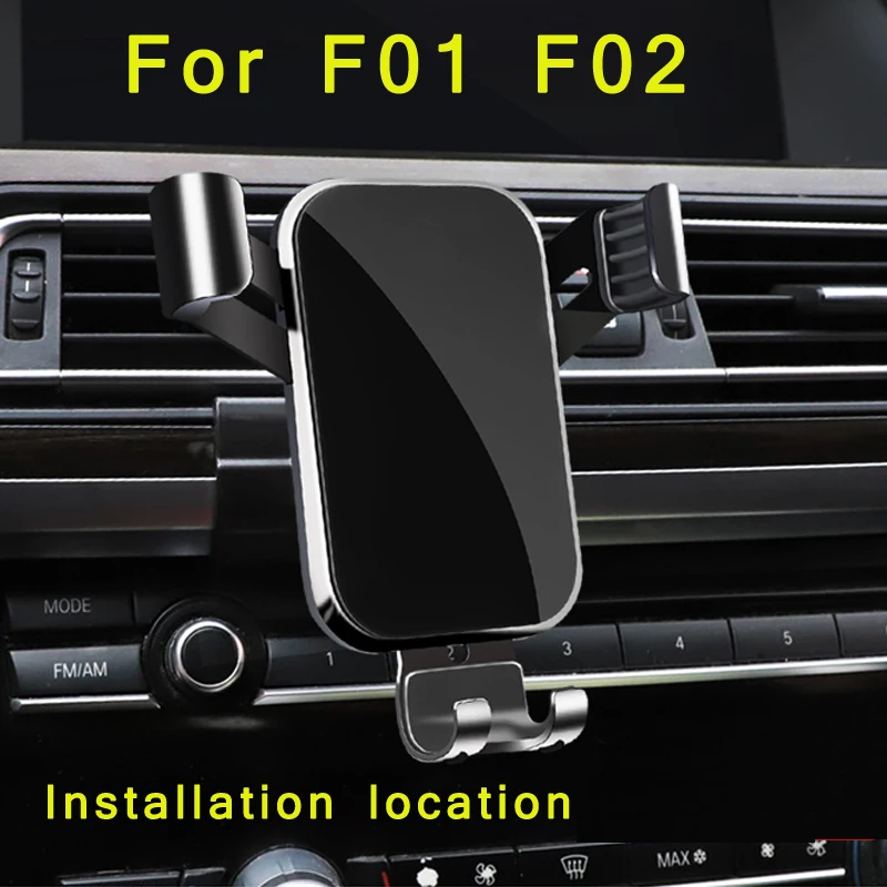 Adjustable Car Phone Mount Holder For BMW 5 7 series G30 G31 G32 F10 F11 G11 G12 F01 F02 Car Interior Accessories images - 6