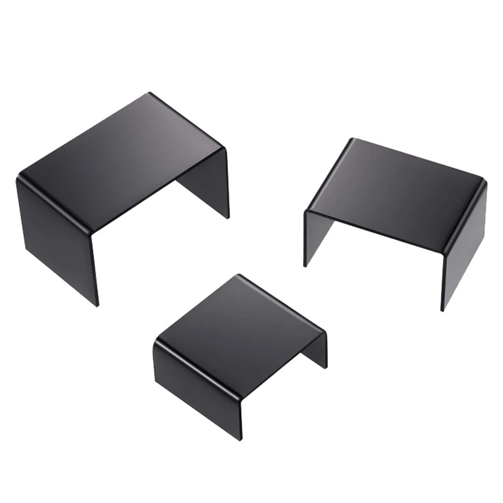 3 шт./компл. акриловая витрина стеллаж для хранения ювелирных изделий полка