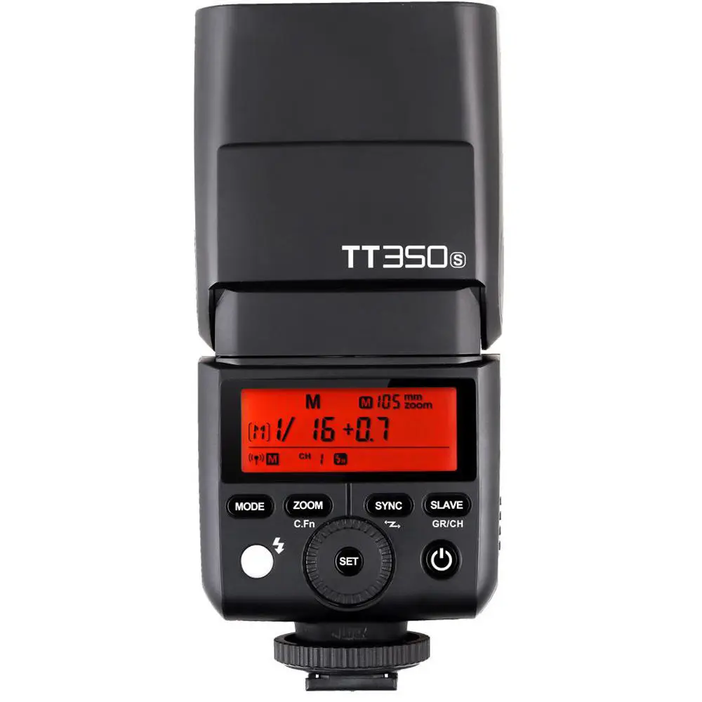 Вспышка для камеры Godox Mini Speedlite TT350C TT350N TT350S TT350F TT350O TTL HSS Canon Nikon Sony Fuji Olympus Pentax |