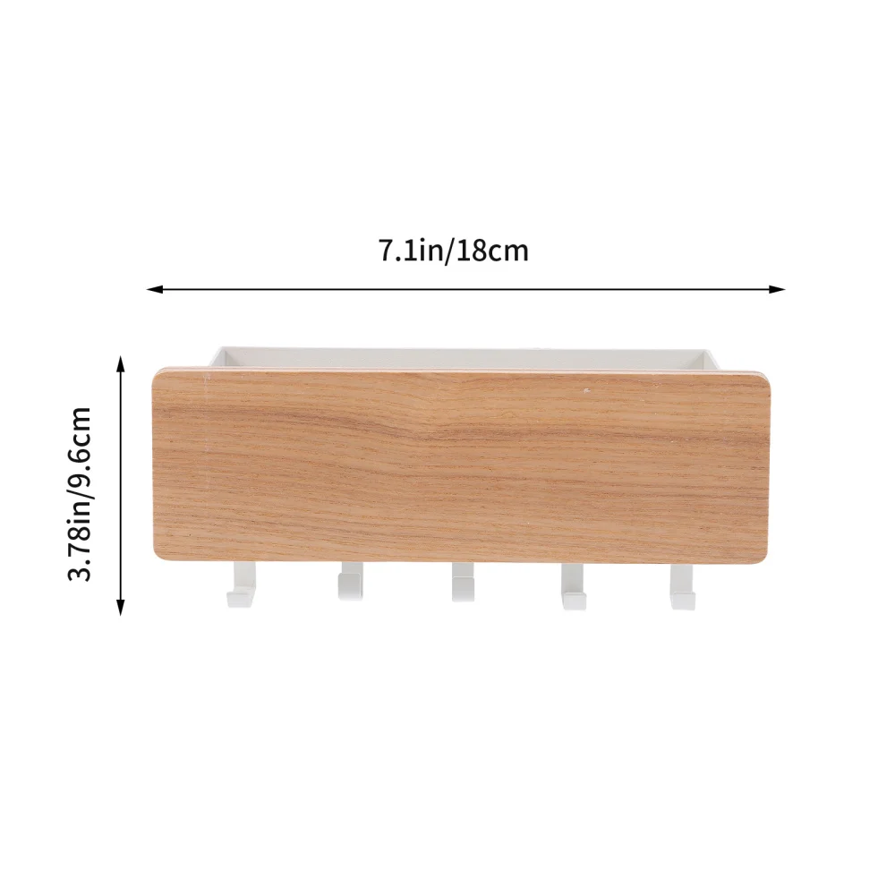 

1pc Home Wall-mounted Metal Coat Hooks Storage Rack Storage Holder with Hooks