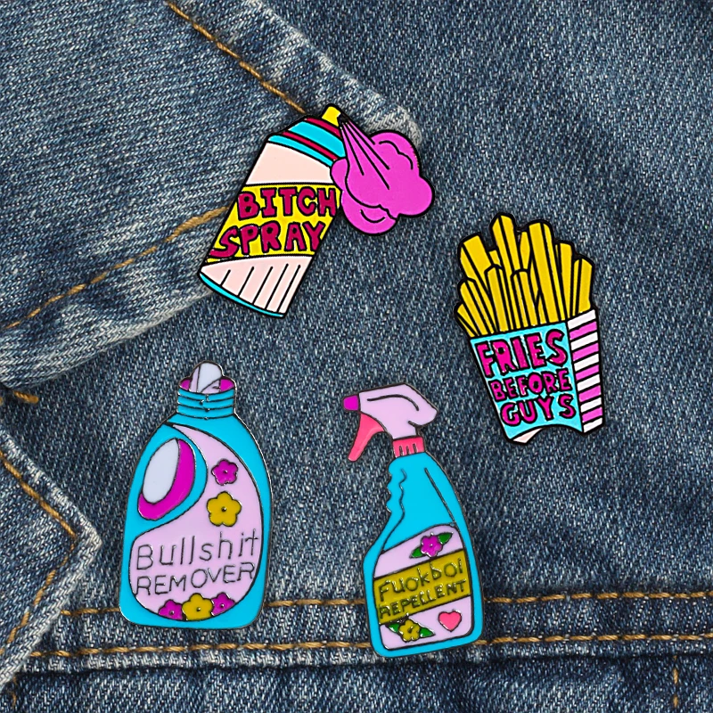 2 шт./компл. эмалированные булавки для одежды|Броши| |