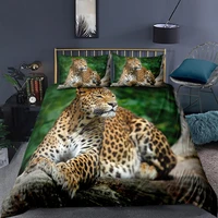 tier bettw%c3%a4sche set 3d cheetah quilt abdeckung leopard muster bettbezug kissenbezug 23 pcs einzigen twin voll doppel k%c3%b6nigin k%c3%b6