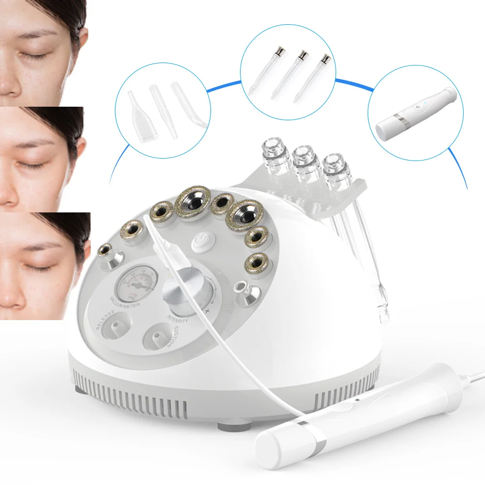 Facial Diamond Microdermabrasion Skin Firming Laser Eye Massage Beauty Equipment