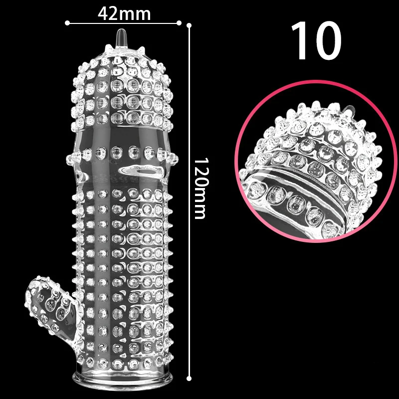 Презервативы многоразовые для увеличения пениса интимная игрушка взрослых
