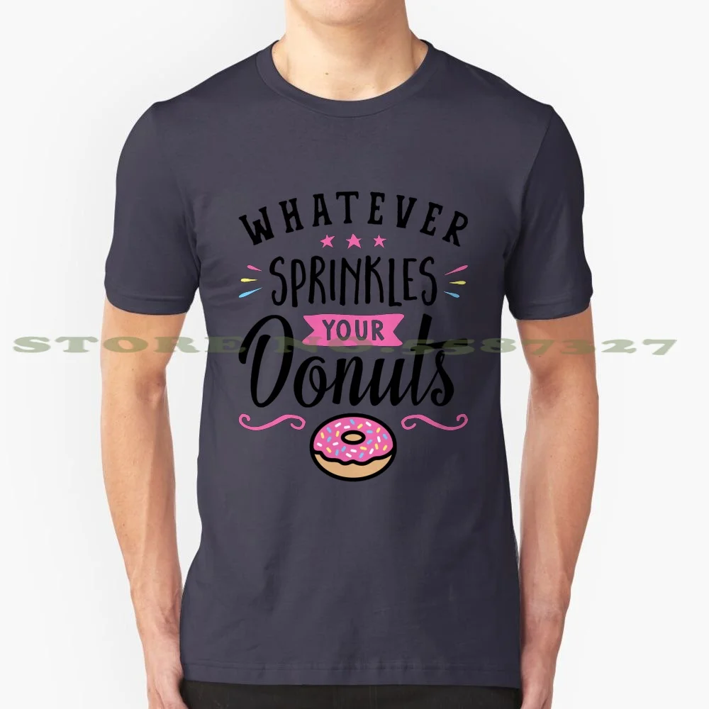 Whatekles Your пончики типография 100% хлопок футболка Пончик идея для подарка пончик