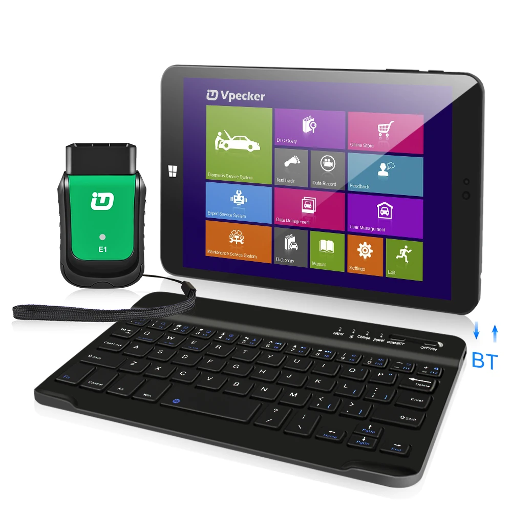 Vpecker Easydiag OBD2 Wifi V11.9 новейший OBD 2 Автомобильный сканер+ 8 дюймовый Windows 10 Vpecker планшет ODB 2 Автосканер