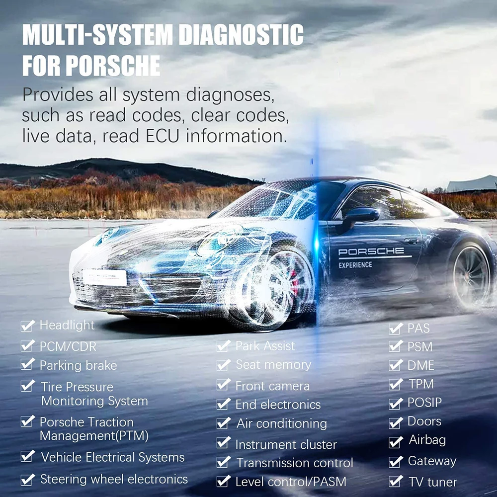 FOXWELL NT510 Elite полная система OBD2 автомобильный сканер двунаправленный активный тест