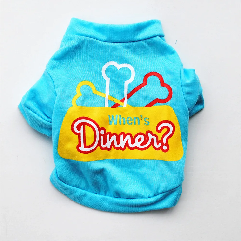 Летняя французская версия индивидуальность Xxxs забавная Одежда для собак