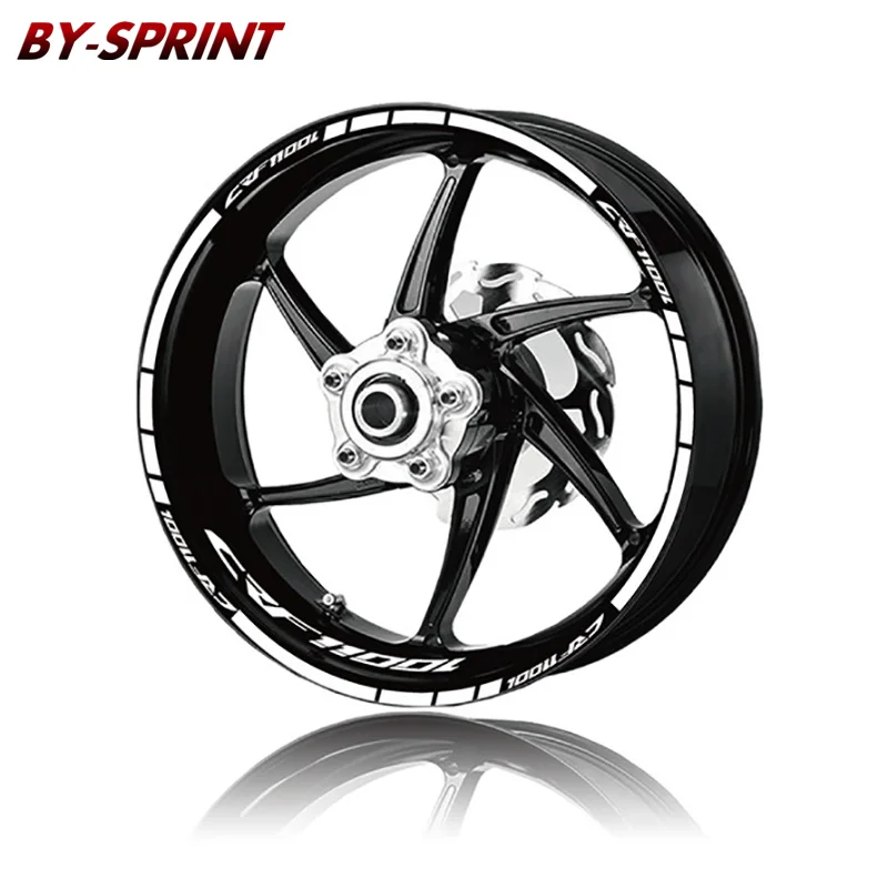 

Motorcycle Wheel Stickers Stripes Reflective stripe Waterproof Wheel Stickers Kit For Honda Africa Twin CRF1100L crf1100l