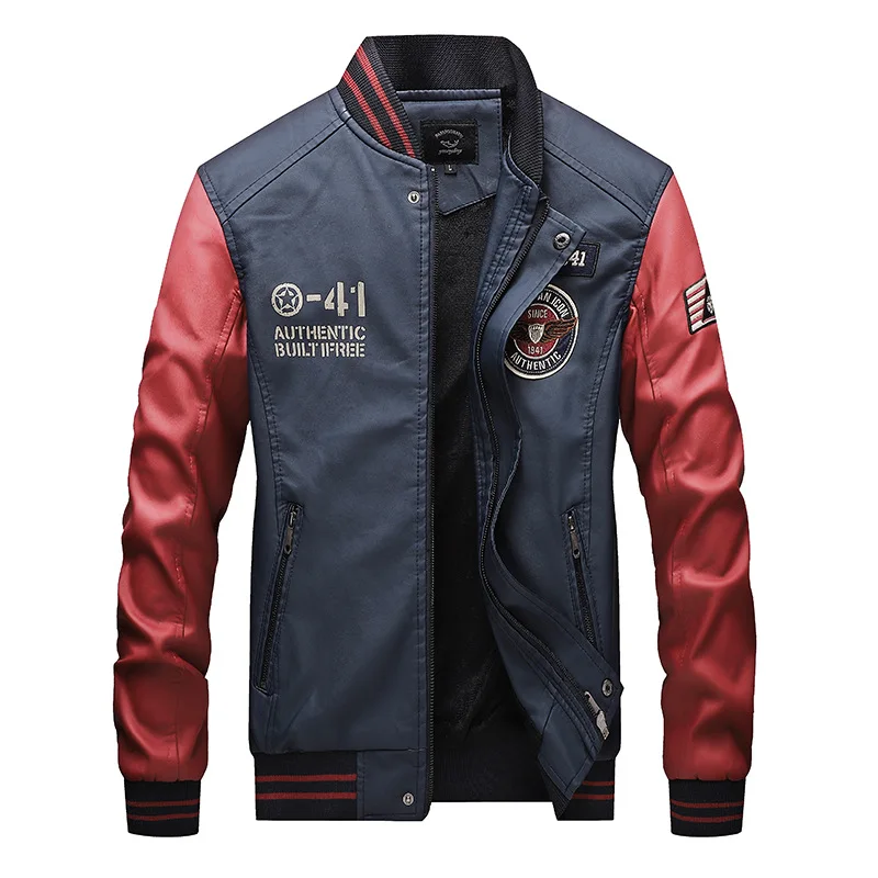 

cross 2019 border exclusive for autumn and winter PU Leather Men's leisure plush fur jacket jacket men