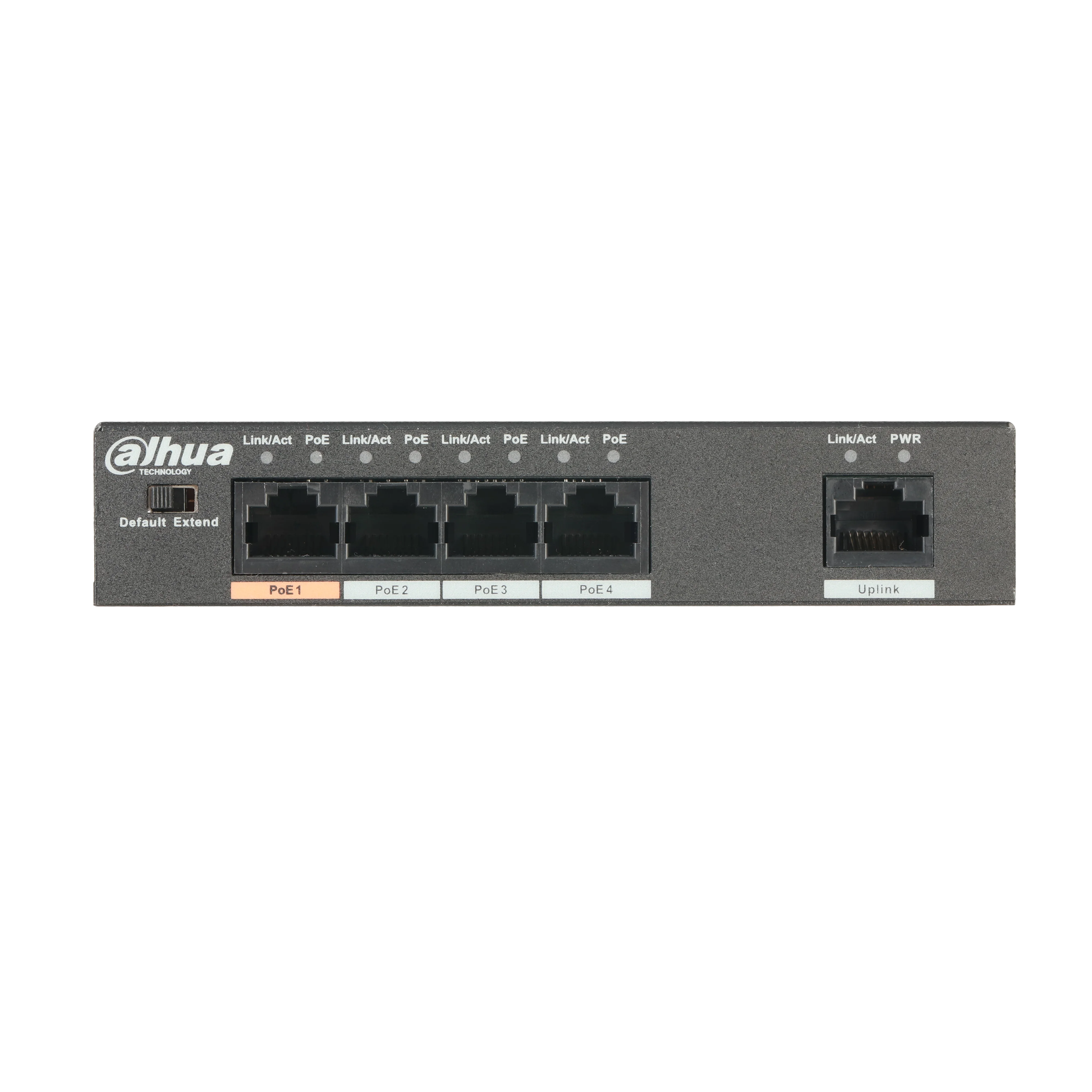 Сетевой видеорегистратор Dahua PFS3005 4ET 60 4 Порты и разъёмы коммутатор питания через