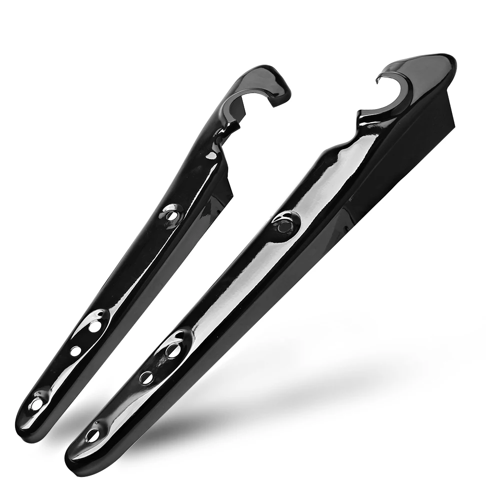 Мотоциклетный глянцевый черный брызговик для заднего крыла опорный кронштейн