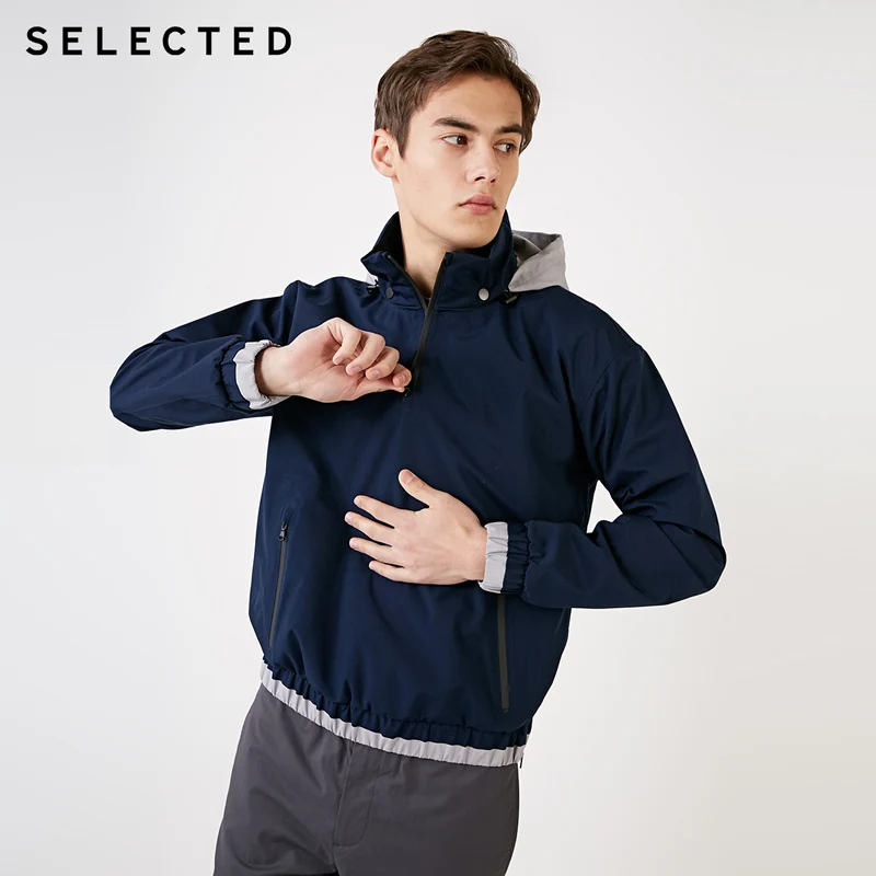 Повседневная водонепроницаемая куртка с капюшоном разных цветов на весну 4191OM512 |