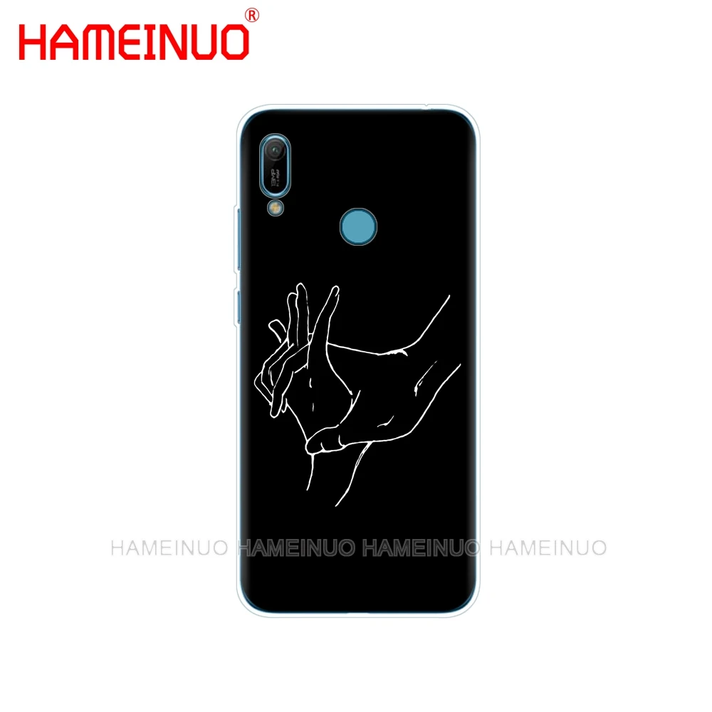43401 Силиконовый чехол для huawei Y5 Y6 Y7 Y9 PRO PRIME honor 8s 8a 20 LITE PRO 10i view 20 V20 Love Heart Flower Rose Girl - Цвет: 43401