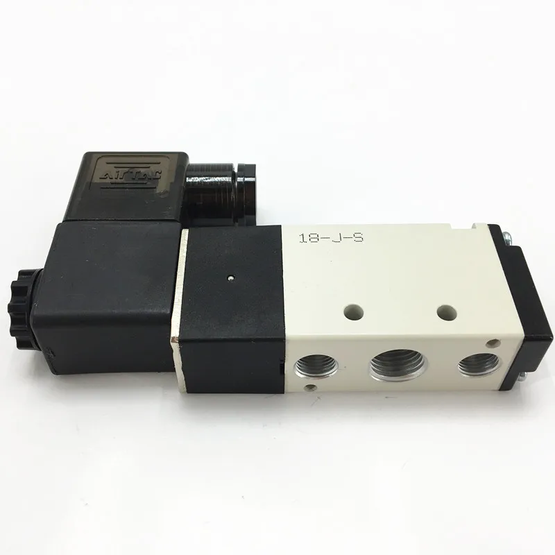 4V210-08 DC12V DC24V AC220V AC110V 1/" 5 способ 2 Позиции Airtac Электрический электромагнитный клапан 4V200 серии регулирующий клапан