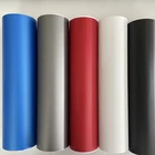 Классическая черная, красная, серая, белая, синяя 3D виниловая плёнка из углеродного волокна, наклейка с выпуском воздуха