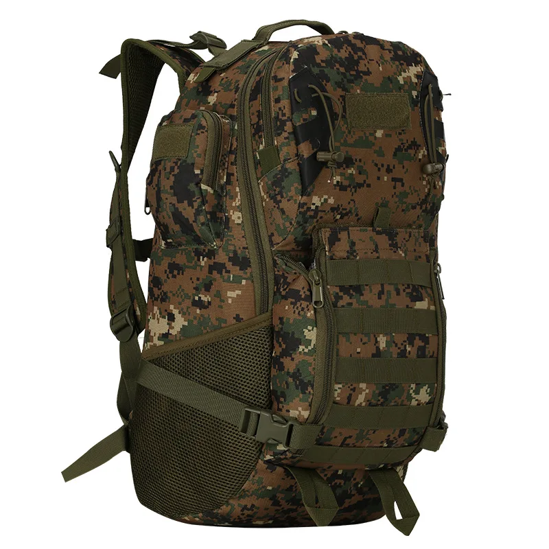 

45L Men Women Military Army Backpack Tactical Trekking Camouflage Rucksack Molle Tactical Bag Pack Travel Waterproof Bags