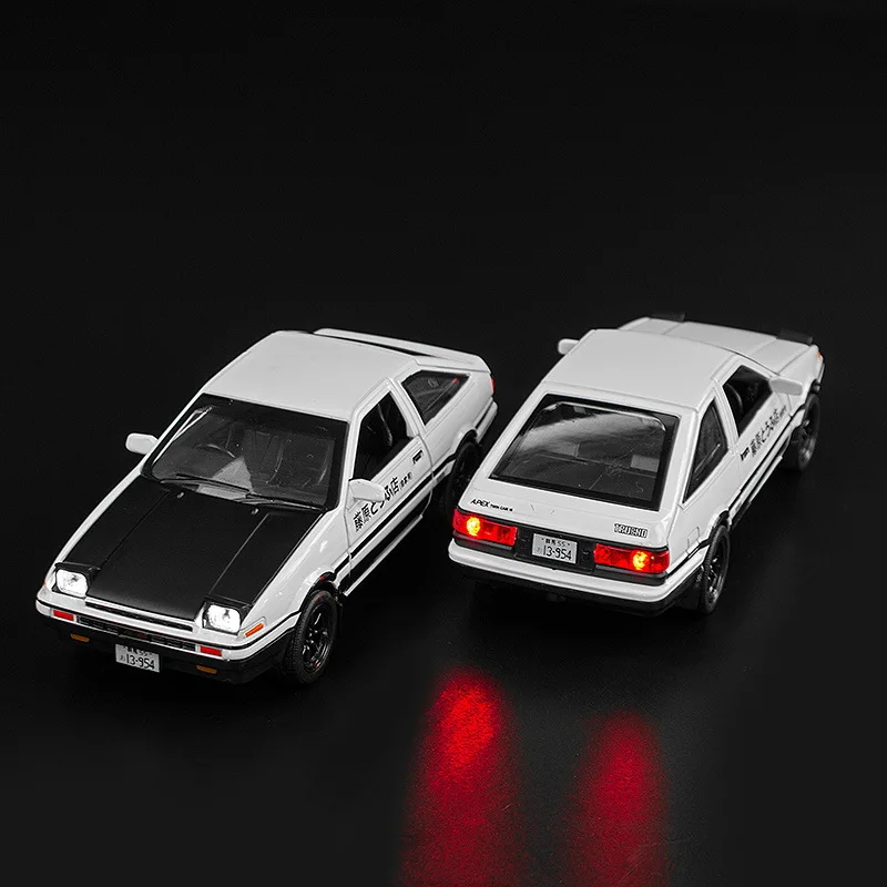 AE86 Начальная Модель D тачки Оттягивают назад автомобиль сувенир хобби подарок на