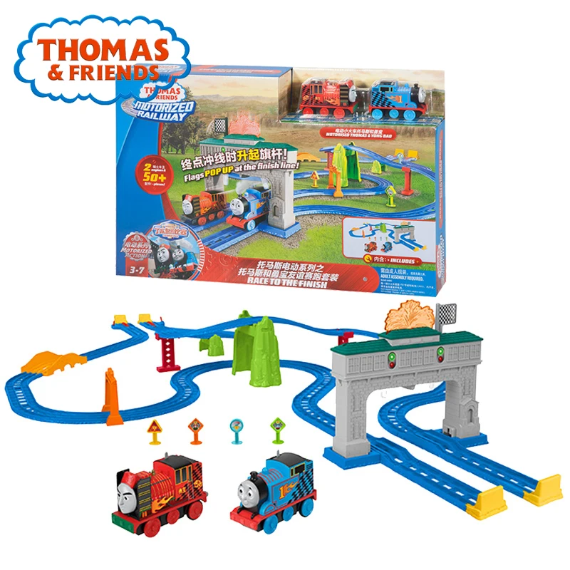 Моторизованная железная дорога Thomas & Friends для финишного строительства железной
