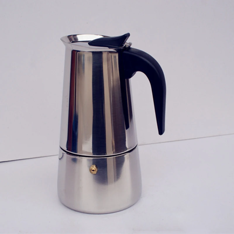 Высокое качество-кофейник из нержавеющей стали Moka кофейник Mocha | Дом и сад