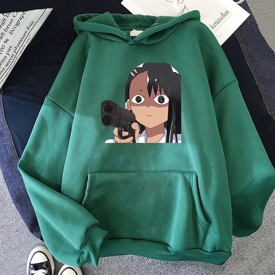 

Don't Toy With Me Miss Nagatoro Hoodie Men's Sweatshirts Anime Graphic Hoodie for Men Sportswear Cosplay Clothes