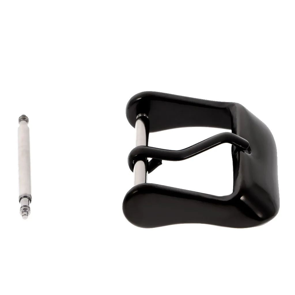 Пряжка Tang из нержавеющей стали черного цвета 18 мм 20 22 24 26 | Украшения и аксессуары