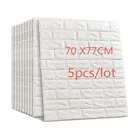 5 шт., декоративные 3D-обои с рисунком кирпичной стены, 77 Х70 см