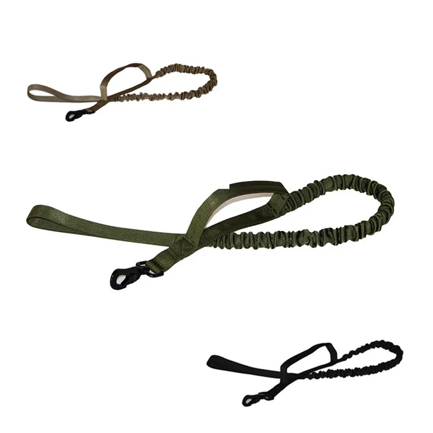 Поводок для собак на открытом воздухе тактическая тренировочная нейлоновая