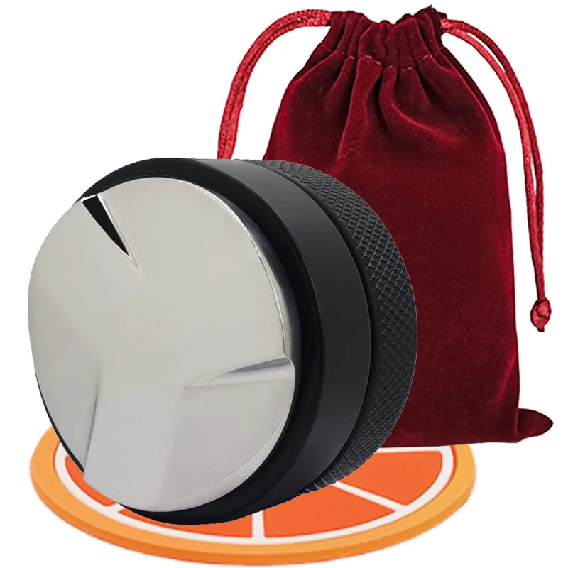 

Кофе компонентов с горки и сумка Кофе уравнитель подходит для портафильтр 51/53/58 мм, Кофе вскрытия уравнитель инструмент