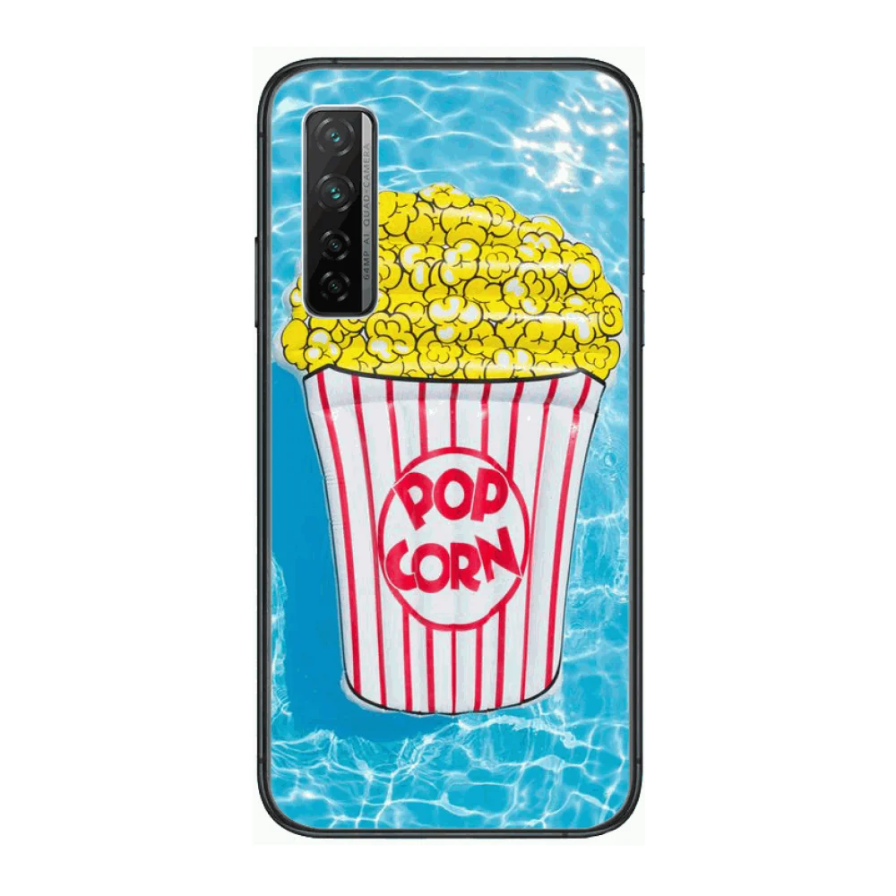 

Fashion Cute Phone Case For Huawei Nova p10 lite 7 6 5 4 3 Pro i p Smart ZBlack Etui 3D Coque Painting Hoesje