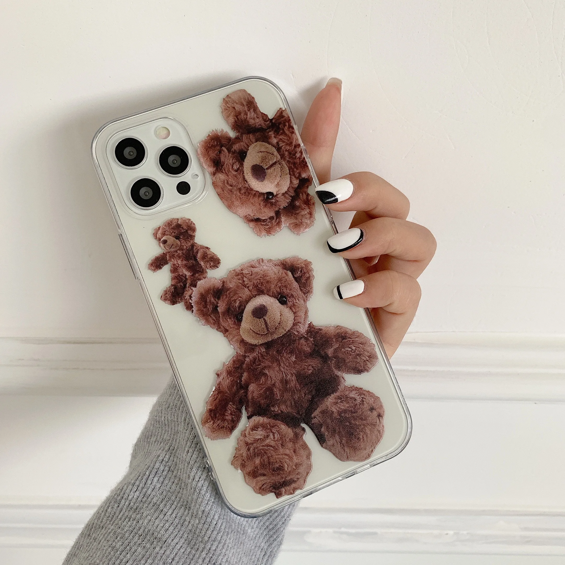 Милый мультяшный мягкий чехол для телефона с куклой марионеткой iPhone 12 11 Pro Max SE 2 2020