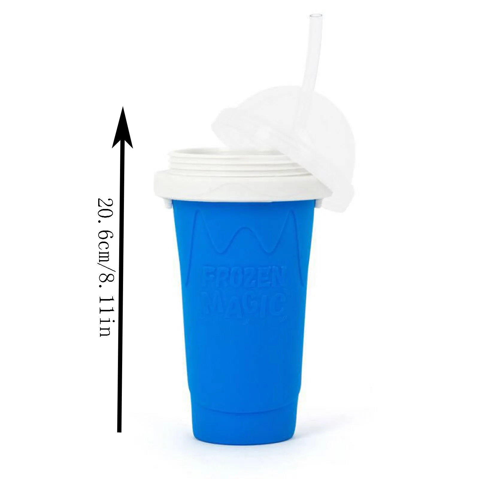 

250ML Smoothies Cup Homemade Milkshake Bottle Slush And Shake Maker Fast 2 layer Cooling Cup Ice Cream Magic Slushy Maker