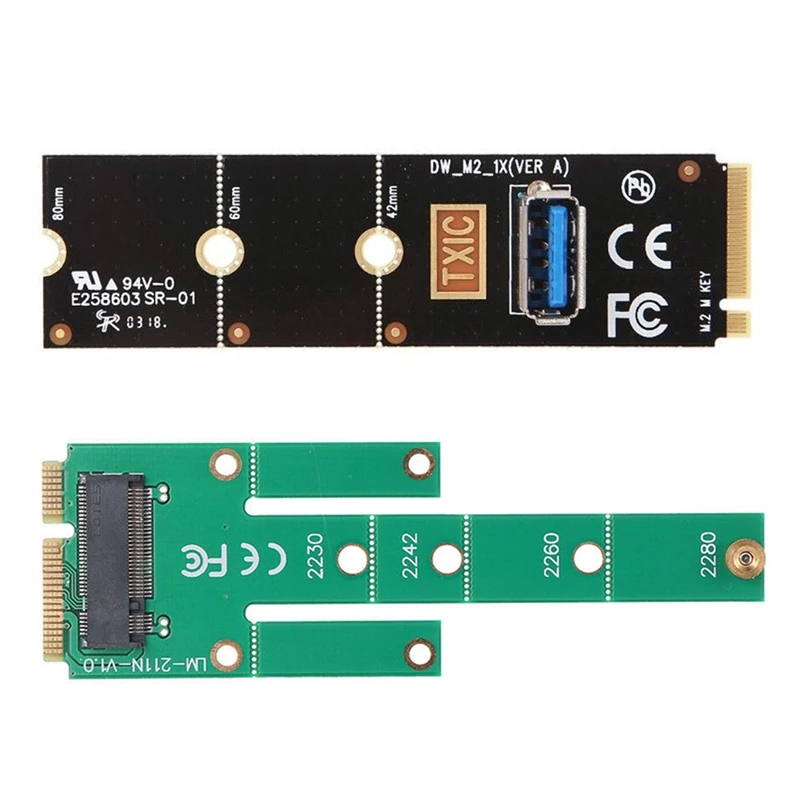 1 шт. M.2 Ngff к Usb3.0 Pci E Riser Card M2 слот удлинитель адаптер для Btc/Eth Mining и Msata карта