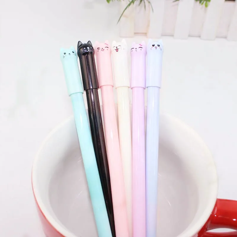 1 шт. новые пулемет Шариковая ручка Творческий мультфильм для письма