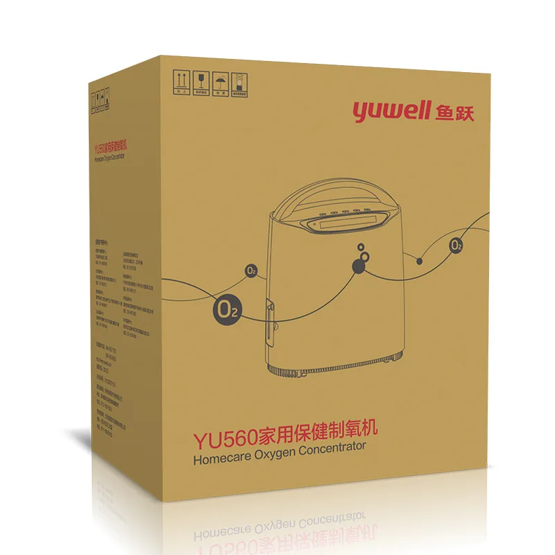 Кислородный концентратор yuwell YU560 5 л портативный кислородный генератор