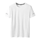 Базовые летние мужские футболки больших размеров 6 Xl 7xl 8xl 9xl черные белые